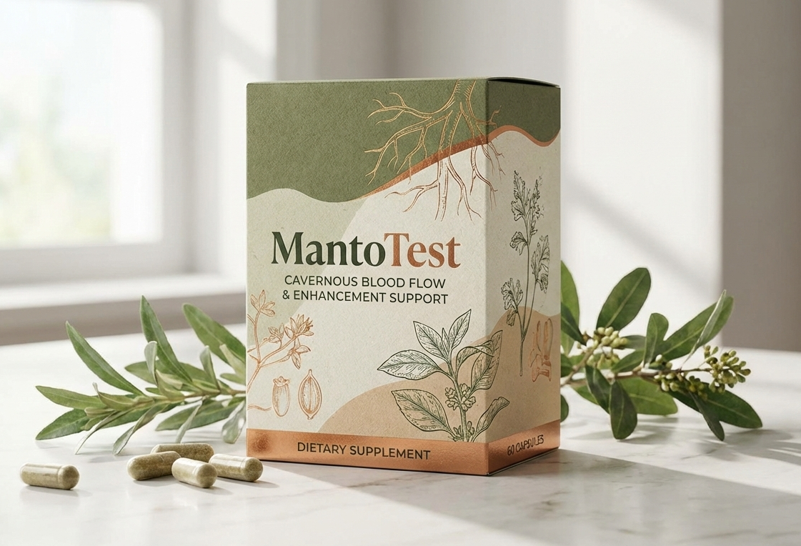 MantoTest - 60 capsule pentru vitalitate masculină